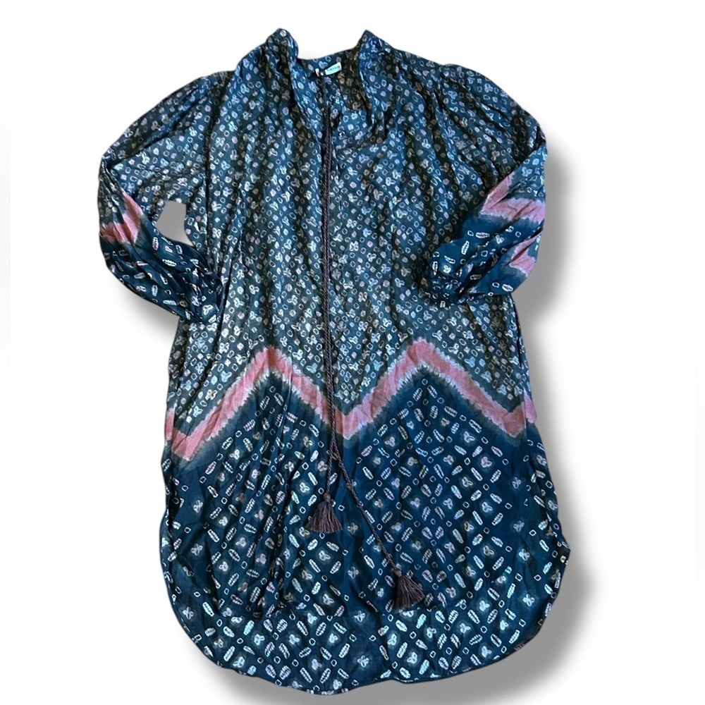 Ulla Johnson Agadir Coverup Jasper Size Small Tan Brown Bohemian Boho - Picture 4 of 11